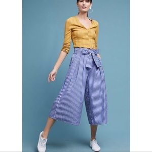 Revolve MISA Los Angeles Zadeh Stripe Cropped Wide Leg Pant